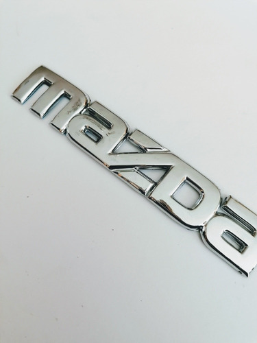 Emblema Letra Autos Mazda Foto 3
