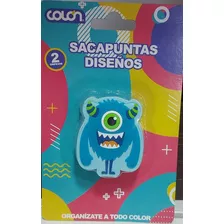 Sacapuntas Diseños Monster Inc De 2 Orificios