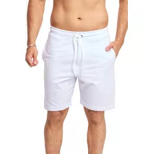 Bermuda De Moletom Fitness Masculina Slim Básica Casual B11