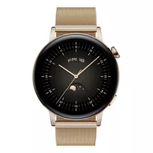 Reloj Inteligente Huawei Watch Gt 3, Oro De 42 Mm, Correa De