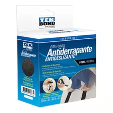 Fita Antiderrapante Autoadesiva Antideslizante Preta Tekbond