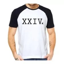 Camiseta Bruno Mars 24k Ótima Qualidade Pronta Entrega