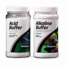 Kit Seachem Buffer Acid 70g + Alkaline 70g P/ Aquarios