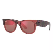 Lentes De Sol Cuadrado Mega Wayfarer Red Ray Ban