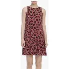 Vestido Camisero Floral Mujer Anne Klein Talla L - Xl