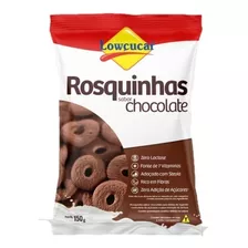 Rosquinhas Sabor Chocolate Sem Açúcar E Sem Lactose 150g