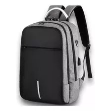 Mochila Bolsa Para Notebook 15.6 Impermeável Reforçada Usb