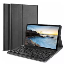 Funda Con Teclado Galaxy Tab A 8.0 2019 Sm-t290 T295 Negro