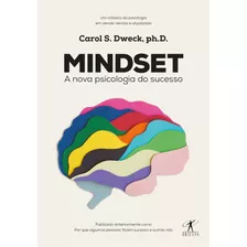 Mindset: A Nova Psicologia Do Sucesso De Carol S. Dweck Editora Schwarcz Sa Capa Mole Em Português 2017