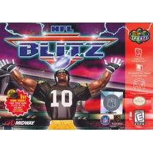 Nfl Blitz Americano Lacrado Para Nintendo 64 N64