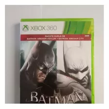 Batman Arkham Asylum + Batman Arkham City (para Xbox 360)