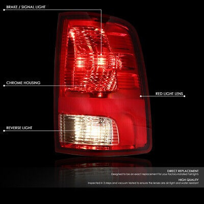 [halogen Model]for 09-22 Dodge Ram 1500 2500 3500 Red Le Ddq Foto 2