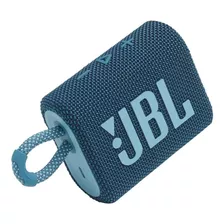 Alto-falante Jbl Go 3 Portátil Com Bluetooth Blue 
