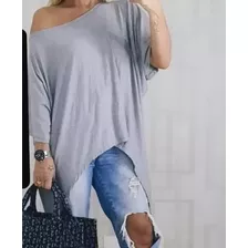 Blusa Maxi Com Pontas