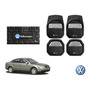 4x Centro Tapn Rin Emblema Vw Jetta Passat Bora 65mm Vw