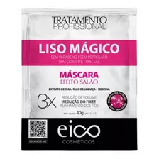 Sache Máscara Tratamento Liso Mágico 40g - Eico Cosméticos