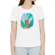 Playera Blusa Moana 01 Princesas