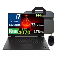 Hp Omen 17 144hz Ci7-13700hx 32gb 1tb Ssd Rtx4070 8gb 2024