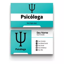 1000 Cartão De Visita Psicologia Personalizado