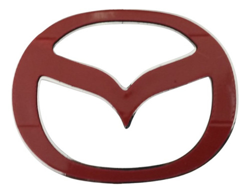 Emblema Logo Mazda Trasero Cromado  Autoadhesivo  Foto 6