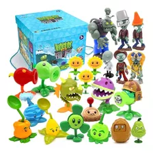 Pack Box Vip Luxo Bonecos Plantas Vs Zumbis Jogo Atira Bolas