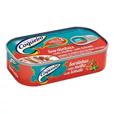 Sardinha Com Molho De Tomate Coqueiro Lata 125g