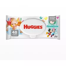 Toalha Umed Huggies One & Done 48un