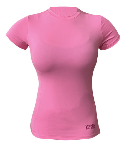 Camisa Blusa Feminina Proteção Solar Uv50+ Vopen Manga Curta