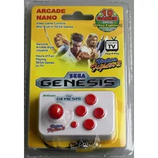 Arcade Nano Sega Genesis/mega Drive Atgames 10 Jogos ( 5 Jogos Sega + 5 Jogos Bônus) Lacrado!