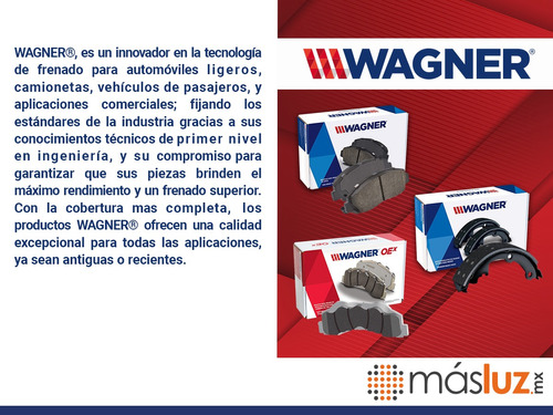 Kit Balatas Semimetalicas Del 9-7x V 8 5.3l 08-09 Wagner Foto 4