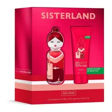 Estuche Mujer Benetton Sisterland Red Rose 80ml Promo