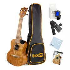 Rockjam Kit De Ukelele Soprano Premium Con Afinador, Bolsa D