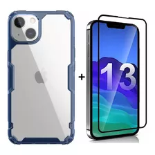 Carcasa Nillkin Nature Tpu Para iPhone 13 Normal + Lámina