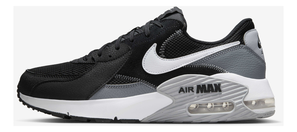 Calzado Para Hombre Nike Air Max Excee Moda Negro