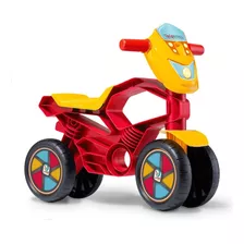Triciclo Infantil Velotrol Motoca Motoquinha Totokross Red