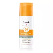 Eucerin Sun Oil Control Tinted Facial Tono Light Fps50+ 50ml