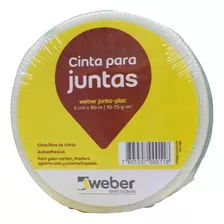 Cinta Fibra Vidrio Autoadhesiva Para Junta Yesocartón 90m