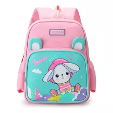 Mochila Infantil De Costas Meninas Pink Creche Passeio