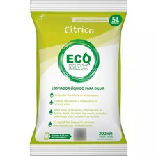 Desodorante Pisos Aromatizante Ecomax Seiq - Rinde 5 Litros Fragancia Cítrico