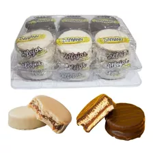 Caixa De Alfajor Damann- Direto De Fábrica- Com 18 Un