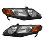 Kit Faros De Niebla Civic  2009 2010 2011 2pts C/focos