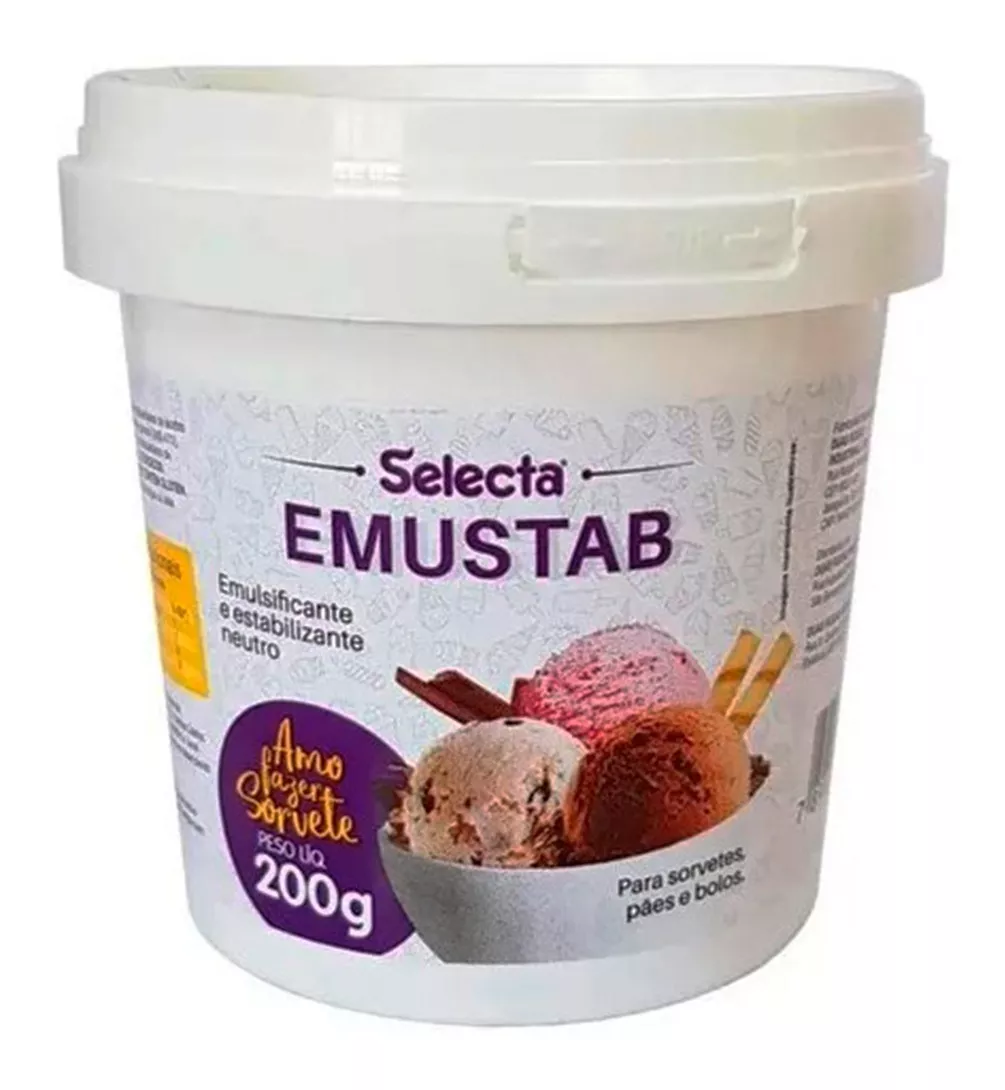 Emulsificante E Estabilizante Neutro Emustab 200g - Selecta