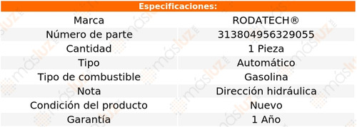 (1) Tensor Accesorios Saturn Sky 2.4l 4 Cil 07/10 Rodatech Foto 5