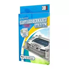 Rompecabezas 3d Estadio De Fútbol Santiago Bernabéu Madrid