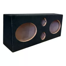 Cajón Tipo Maleta Para 2 Bocinas 6x9 Y Tweeter