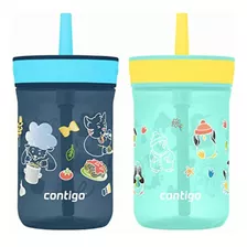 Contigo Leighton Botella De Agua De Plástico Para Niños,