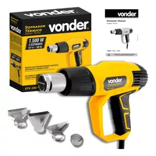 Soprador Térmico Vonder Profissional Stv1500n 500° C/4 Bicos