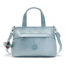 Cartera Kipling Pearl Teal Metallic Modelo Espinosa 