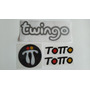 Renault Twingo Totto Emblemas Y Calcomanias  renault twingo concept