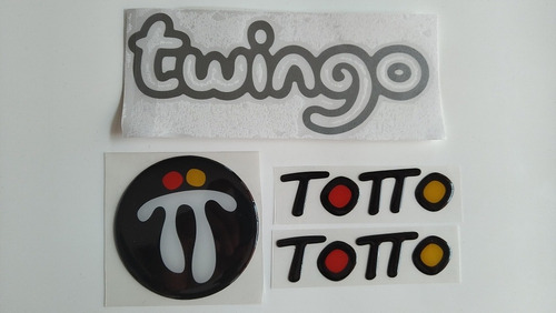 Foto de Renault Twingo Emblemas Y Calcomanas Totto 